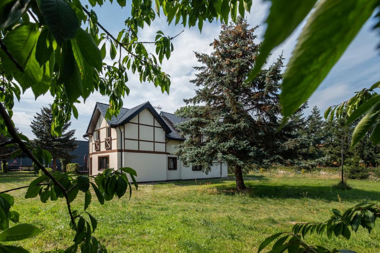Rezydencja Nad Rzeka Łeba Exteriör bild
