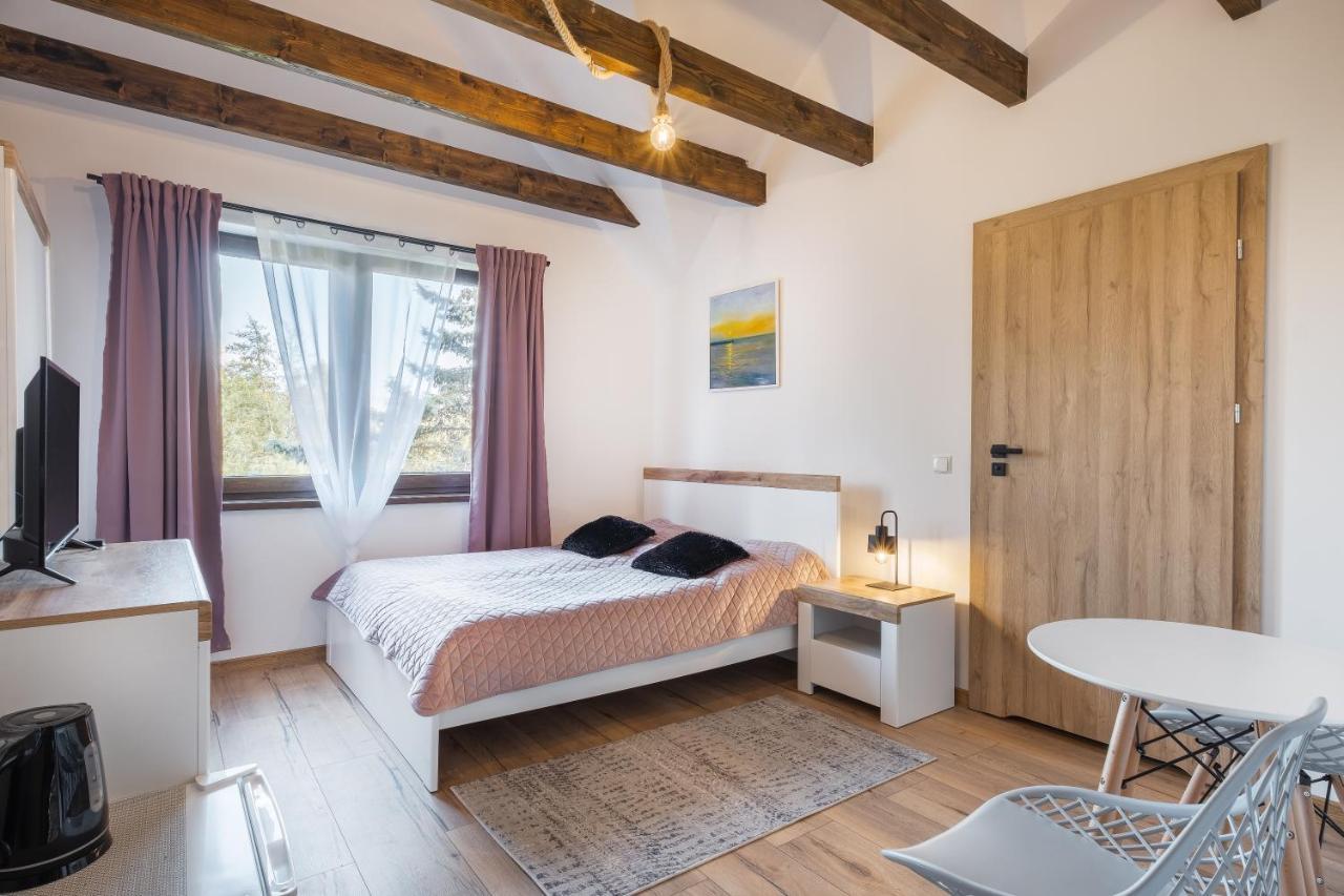 Rezydencja Nad Rzeka Łeba Exteriör bild